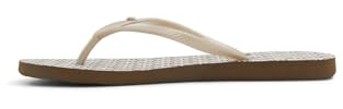 Roxy Women's Bermuda Print Sandal, Open Brown, 7 UK