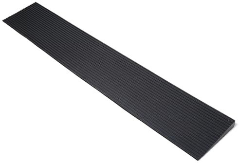 uyoyous Gummi Schwellenrampe 2.5 cm, Auffahrt Bordstein Türschwellenrampe, Non-Slip Auffahrrampe, Rollstuhl-Rampe, Zuschneidbar Rampen für Garage, Türen, Einfahrten, Bäder 1500 LBS Kapazität