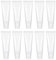 10 Stück Lipgloss Röhrchen 10ml Lippenbalsam Quetschtuben Transparente Weiche Tuben Lippenbalsam Röhrchen Lipgloss Tube nachfüllbare Lippenbalsam-Behälter für Kosmetik Toilettenartikel
