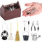 Kesote Wichtel Zubehör Weihnachten Wichtel Set Baustelle 14 PCS Wichtelzubehör 1/12 Puppenhaus Zubehör Miniatur Deko für Wichtelhaus Wichteltür Weihnachtswichtel Garten DIY