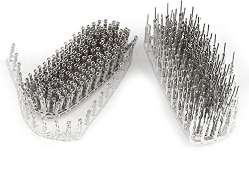 610Pcs 2.54MM Housing Connector Kit, Female Male Terminal Jumper Wire Crimp Pin for Electronics Prototyping, Works Great with Breadboard Pins and Sockets, Easy Assembly,