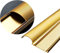Kabelkanalabdeckung Aus Edelstahl, Selbstklebende, wasserdichte Bodenkabelabdeckung, Kabelmanagement Für Zuhause Büro (Farbe: Gold, Größe: Nr. 4