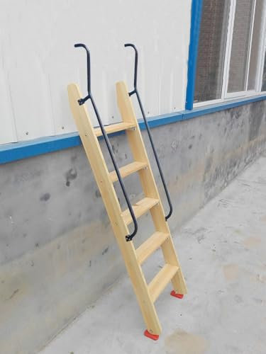 WLCGYD Hochbett Leiter 150 cm, 170 cm, 180 cm, 200 cm, 225 cm(1.25m(49 1/5in))
