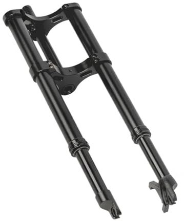 DUOCAI MTB Fork Inverted Fat Fork Snow Bike 12inch 20inch 26inch Spring Oil Suspension Fork 135mm* 9mm Quick Release QR 4.0 Tire