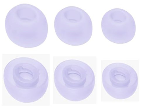 BeisDirect 3 Pairs Replacement Earbuds Tips for JBL TUNE BUDS Ear Tips Earbud Covers Silicone Earcups for JBL TUNE BUDS Ear Caps Bluetooth Headset Accessories (Purple)
