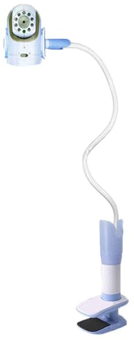 AWJUWHBJ Tragbare Clip-Halterung, Webcam-Ständer für Baby-Monitor, Kamerahalterung, Zuhause, flexible Drehbefestigung, 360-Grad-Drehung, einfache Installation, Kamerahalterung
