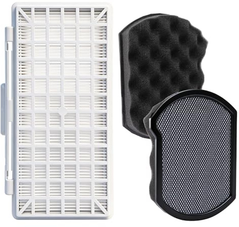 BIHARNT Filter Zubehör für Bosch Bodenstaubsauger Beutellos Serie 6 BGC41XALL / BGC41XSIL / BGC41LSIL / BGC41X36 / BGC41XHYG / BGC41XFMLY / BGC41PET Staubsauger Ersatzfilter Ersatzteile VRBSGS41 (3)