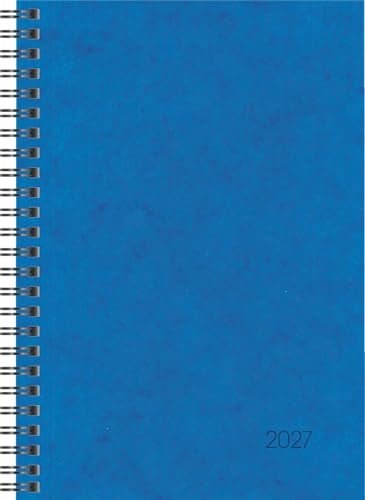 BRUNNEN Buchkalender Mod. 796 2027 | A5, Karton, blau