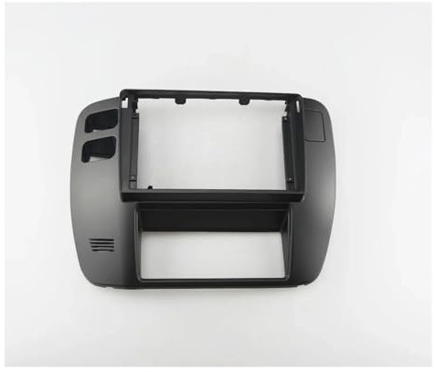 Panneau stéréoà Cadre façade Kit Tableau Bord pour Nissan pour Patrol Y61 1997 1998 1999+ Installation Plaque Adaptation Console Façade Panneau Radio 9 Pouces(Cadre Uniquement LHD)