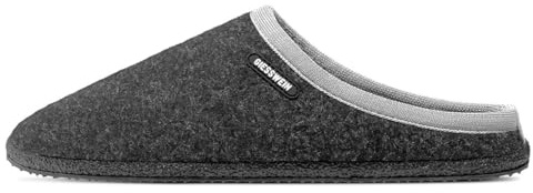 Giesswein Hausschuhe Dannheim - Warme Filz Pantoffeln für Damen & Herren | Rutschfeste Pantoletten aus weicher Wolle – leichte, gemütliche Unisex Slipper zum Hineinschlüpfen für Zuhause & kalte Tage