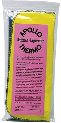 Söhngen 706003 0706003 Apollo-Thermo Sitzkissen 35 x 45cm Gelb, Silber