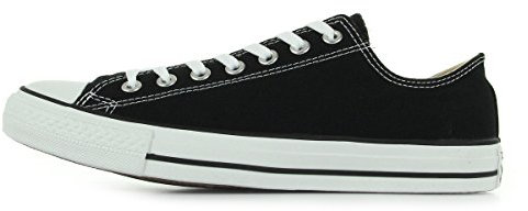 Converse Chuck Taylor All Star Low Top Sneaker Black Men's 5, Women's 7 Medium