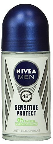 Nivea Men Deo Sensitive Protect Deoroller, Antitranspirant, 50 ml