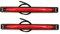 BUL BARS 2 x LANGE LED Rot Begrenzungsleuchte Seitenleuchte 12V 24V mit E-Prüfzeichen Positionsleuchte Auto LKW PKW KFZ Lampe Leuchte Licht Rück Universal