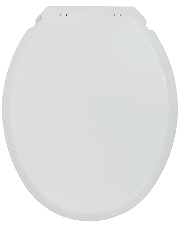 Wirquin 20718747 Abattant WC avec frein de chute thermoplastique First, blanc