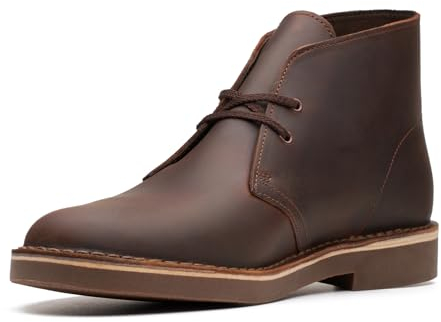 Clarks Stivali Chukka Bushacre 2 Uomo, Cera d'api, 43 EU