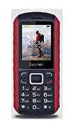 Beafon AL550_EU001BR Mobiltelefon (Dual SIM, TFT Farbdisplay, VGA Kamera, Bluetooth, IP67 (Staubdicht und Wasserdicht, 4,6 cm (1,8 Zoll schwarz/rot