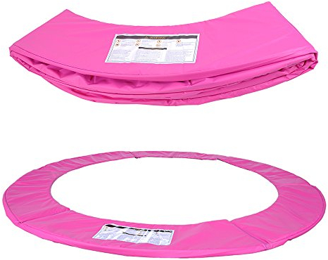 ULTRAPOWER SPORTS Federabdeckung Randschutz Randabdeckung für Trampolin 244cm – 6Stangen Rahmenpolsterung Bunt PVC - UV beständig