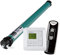 JULIUS MAYER Motor tubular electromecánico JM35-100 (10Nm | SW40) para persianas + JAROLIFT Sevenlogic Comfort Funk Reloj conmutador + Mando a distancia de 1 canal TDRC 01