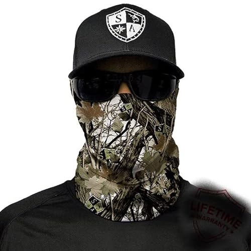 SA Fishing Face Shields (FBA), SA Snow Camo