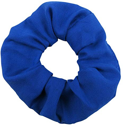 Lot de 2 chouchous en coton Bleu roi