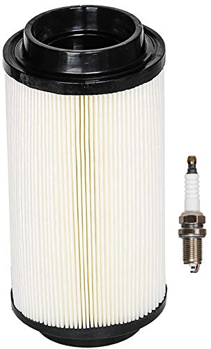 Carkio Luftfilter/Reiniger mit Zündkerze für Polaris Sportsman Scrambler 400 500 550 600 700 800 1000 ATV Quad ersetzt 7080595 7082101