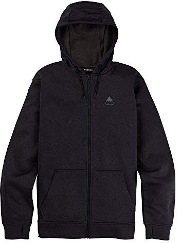 Burton - Jacke Oak Full Zip True Black Heather Herren – Herren – Größe XS – Schwarz, Schwarz