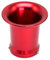 iSpchen Coppa interfaccia filtro aria da 50 mm, realizzata in alluminio cnc, utilizzata per carburatore in titanio 21/24/26/28/30 mm