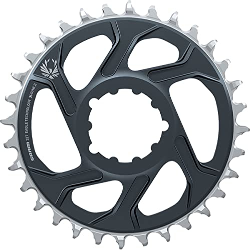 SRAM Corporation Europe Unisex – Erwachsene X-Sync 2 Eagle Kettenblatt, Grau, Alu, 34