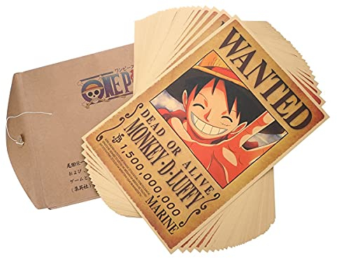 CosplayStudio One Piece Wanted Poster Set I 66 Stk. I A3-Format