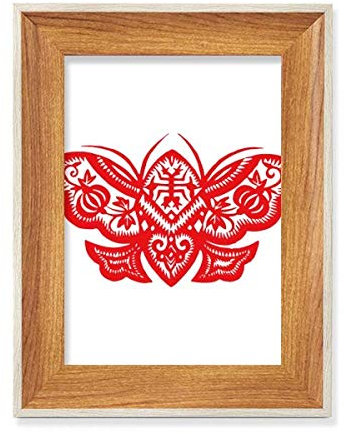 Beauty Gift Rosso decoupage Tradizionale Cinese Cornice per foto in legno di ufficio Display Lavagna Art Pittura Vari set