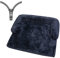 Nyescasa Hundebett für Grosse Hunde u. kleine Hunde,Sofaschutz Plüsch Flauschig Atmungsaktiv Katzenbett,Winter Warm Dauerhaft Hundecouch Waschbar rutschfest Hundekissen(XL ca.120x90x20cm,Dunkelgrau)