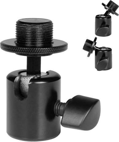 Gator Frameworks GFW-MIC-BALLHEAD-MT Ball-and-Socket Head Mic Adapt