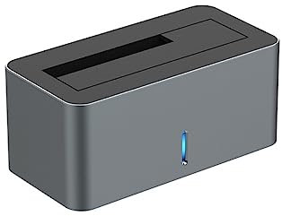 Media Express GDPD02 Station d'accueil USB 3.0 pour Disque Dur SATA I/II/III 2,5 3,5, jusqu'à 4 to (Disque Dur Non Inclus)