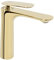 Rea BERG GOLD RUBINETTO LAVABO BASSO Miscelatore da bagno in ottone Miscelatore monocomando caldo e freddo regolabile (Oro)