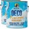 PINTURAS DECOLOR Peinture piscine béton 3 en 1 - Hydrofuge, Haute résistance au chlore, alcalis - Blanc - 11KG (30-40m² en 2 couches)