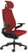 Steelcase Gesture Ergonomischer Bürostuhl mit 360° Armlehnen, 3D-Live Back Lumbalstütze, anpassbarer Kopfstütze Scarlet/Rot, 66 x 62.5 x 107