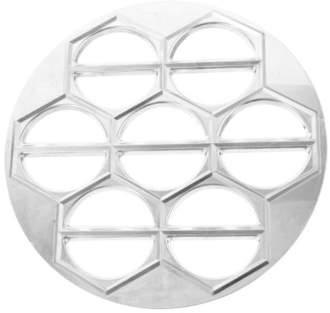 TOVINANNA 14 Löcher Knödelmacher Aus Aluminiumlegierung Pelmeni Form Für Hausgemachte Teigtaschen Ideal Für Familienfeiern Und Picknicks Küchenhelfer