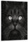 KeAan Black Cat Poster Wallscroll Wandbanner Für Dekorative Rollbild Wandbild Stoff Poster Leinwand Wandkunst Wand-Deko Leinwandbilder Ölgemälde 24x36inch(60x90cm)