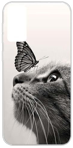 Auotu Funda de Silicona Carcasa TPU Silicone Case Cover Bumper para TCL 40 R 5G (TCL 40R 5G) Smartphone (Mode 16)