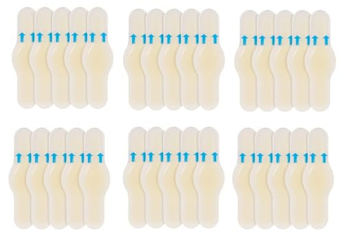 JJiaoLinin Gel Blasen Pflaster Fuß Blister Schutz Auflagen,30 Stück Blasenpflaster High Heel Gel Pflaster Blasenpflaster Blister Gel Guard Unsichtbare gegen Abnutzung an der Ferse Vorfuß Finger Zehen