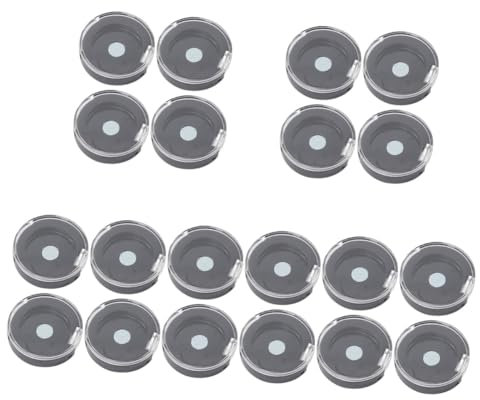 minkissy 20stücke Leere Lidschattenboxen Praktische Und Stilvolle Aufbewahrung Für Lidschatten Und Kosmetik Für Reisen Und Zuhause Hochwertiges Material Tragbar Vielseitig Einsetzbar