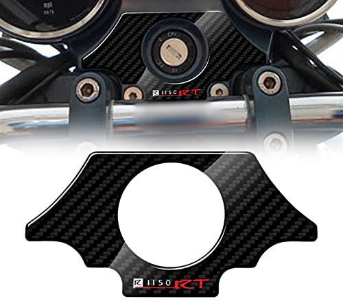 WARFEL Accessori per B&M&W Motorrad R1150R 2001 2002 2003 2004 2005 3D Carbon-Look Superiore Triple Yoke Defender Case