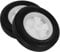 BESPORTBLE Replacement Wheels for Lawnmower 6 Inch Silent Solid Rubber Lawn Mower Wheels Easy Installati
