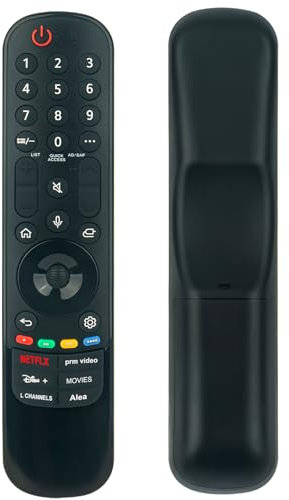 Replacement MR23GA Magic Voice TV Remote Control Applicable For LG 4K OLED Smart TV AKB76043112 OLED65C36LC OLED65G36LA OLED77B36LA OLED77C34LA OLED77C36LC OLED55B33LA OLED42C31LA OLED42C37LA