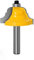 1 broca for fresadora de bordes de doble ogee, vástago grande de 8 mm, broca for fresadora de cola de milano for trabajar la madera(8X38mm)