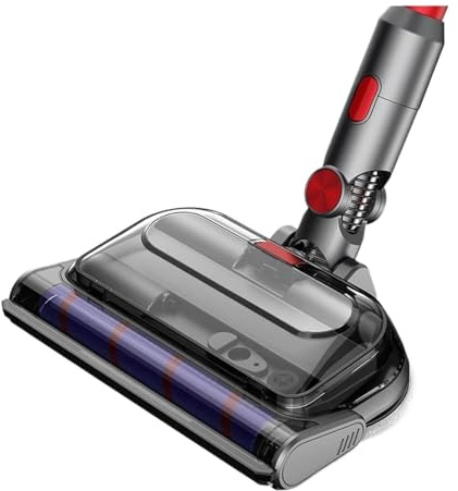 Electric Mop Head,Compatible for Dyson V7 V8 V10 V11 V15 Vacuum Cleaner, Attachment with LED Headlights Water Reservoir