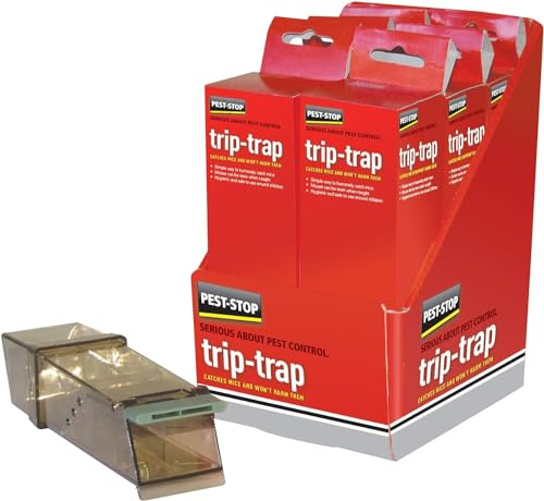 Pest Stop Trip Trap Humane Mouse Trap (Loose) Box of 6 PRCPSTT