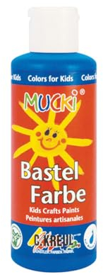 Kreul MUCKI Bastelfarbe, 80 ml Dunkelblau