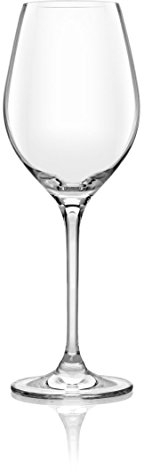 IVV mod. VIZIO Calice Vino BIANCO cl 36 in vetro trasparente pz 6